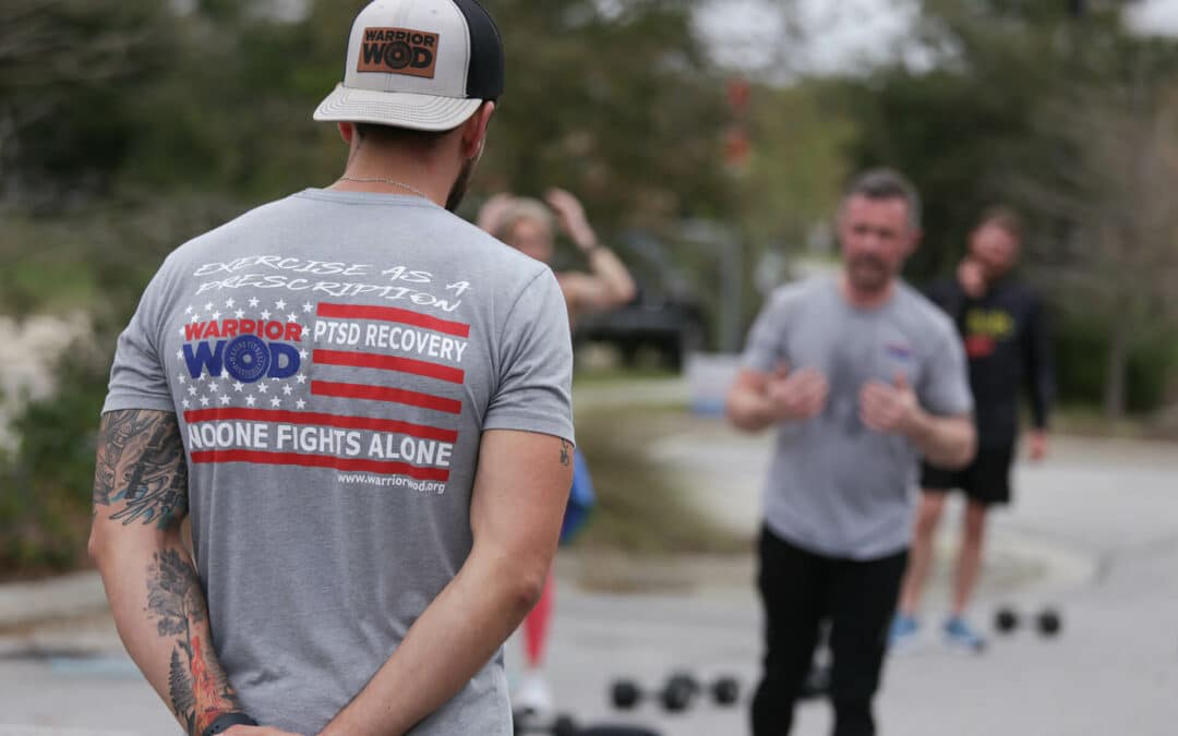 Veteran Post-Traumatic Stress Recovery program participants in action