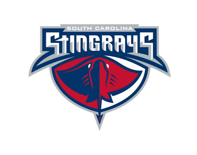 South Carolina Stingrays logo, a 2026 Hustle for Heroes 5K sponsor