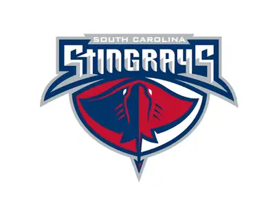 South Carolina Stingrays logo, a 2026 Hustle for Heroes 5K sponsor
