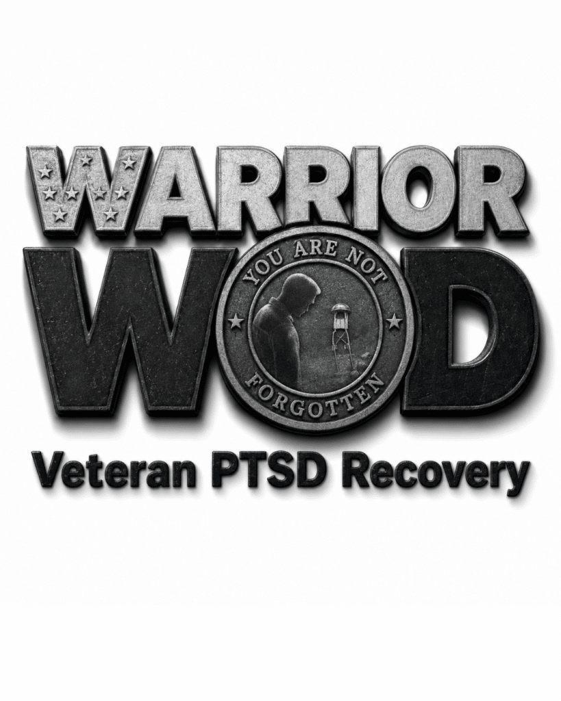 WarriorWOD Foundation "You Are Not Forgotten" graphic for National POW/MIA Recognition Day, September 18, 2026, honoring missing service members and veterans in PTSD recovery