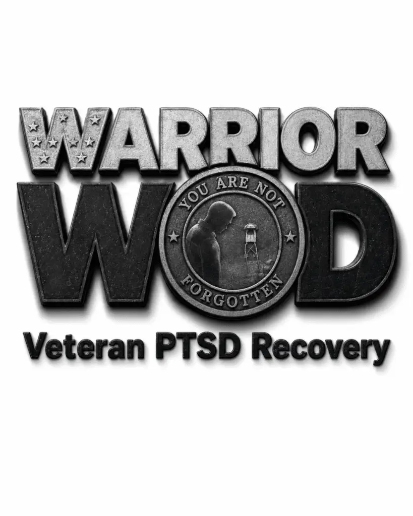 WarriorWOD Foundation "You Are Not Forgotten" graphic for National POW/MIA Recognition Day, September 18, 2026, honoring missing service members and veterans in PTSD recovery