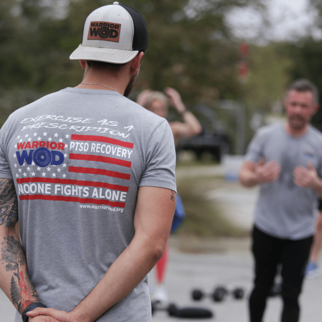 Veterans in the WarriorWOD recovery program