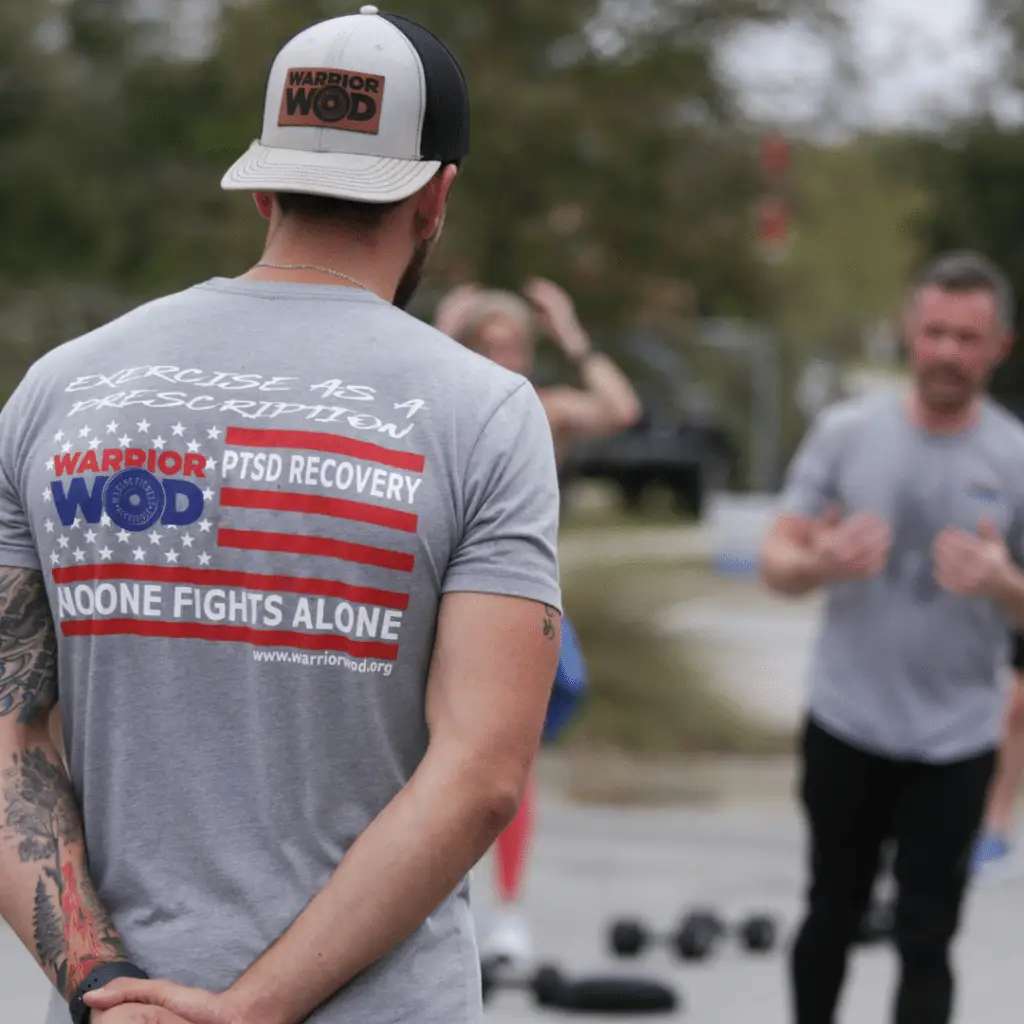Veterans in the WarriorWOD recovery program