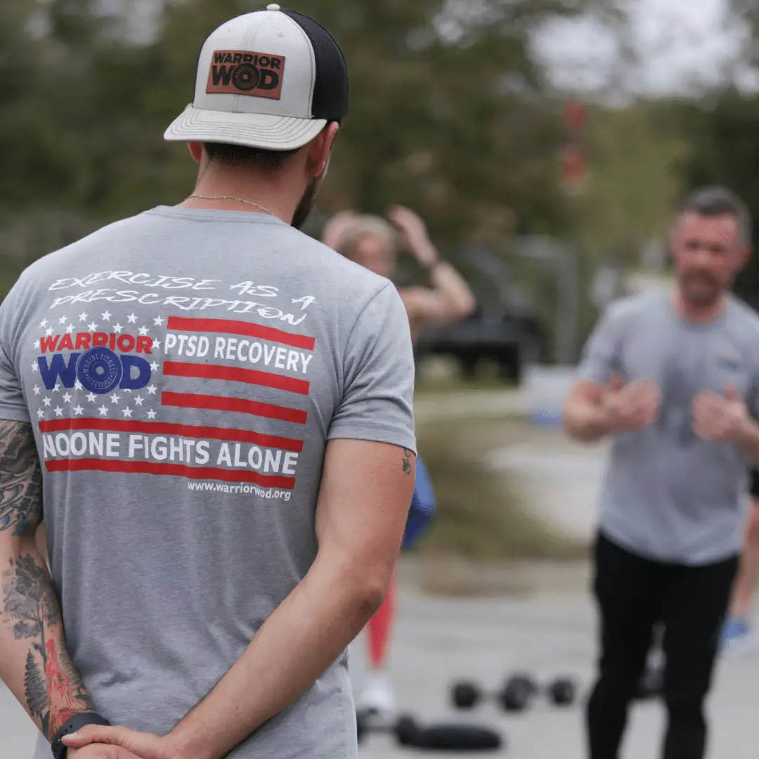 Veterans in the WarriorWOD recovery program